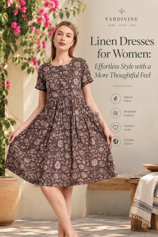 Linen Dresses for Women: Effortless Style with a More Thoughtful Feel