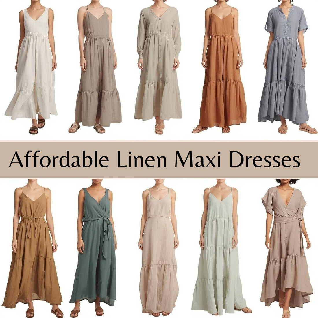 Affordable Linen Maxi Dresses We Can't Stop Wearing in 2026