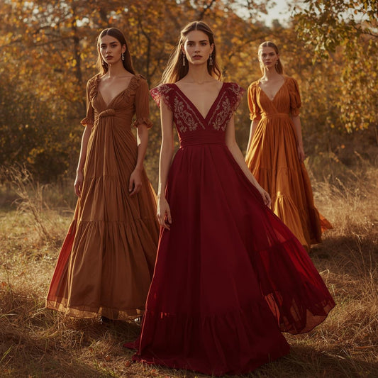 Fall in Love with A-Line Long Dresses in 2026