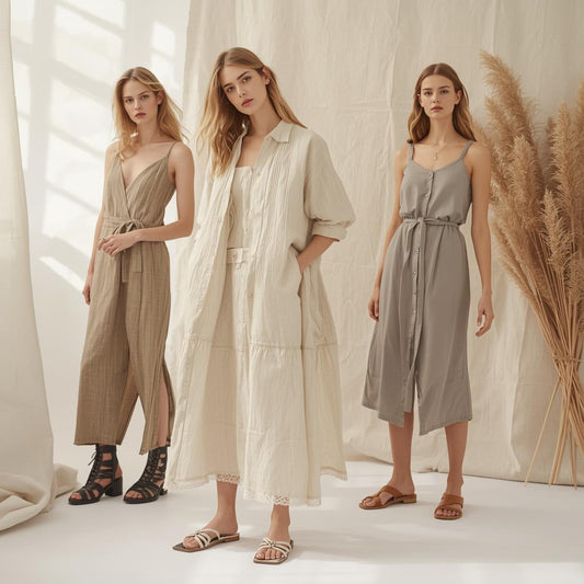 The Organic Linen Dress Trend Women Are Choosing Over Fast Fashion