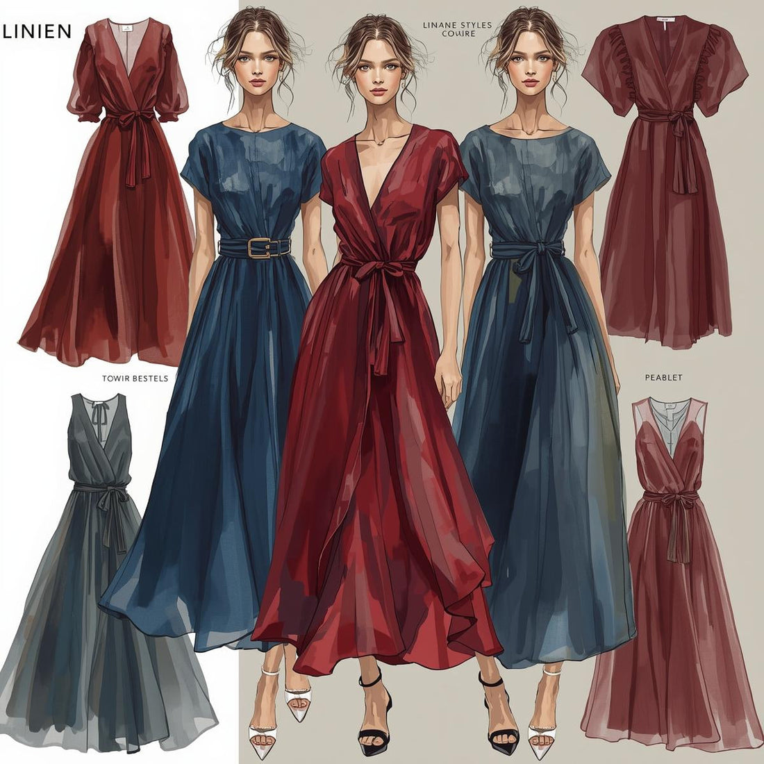 Unlock 2026 Magic: Linen Red Dress Styles You Need Now