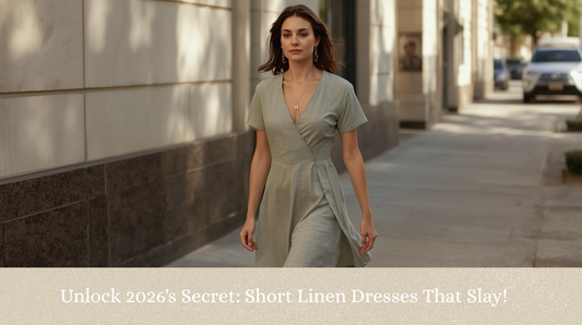 Unlock 2026's Secret: Short Linen Dresses That Slay!