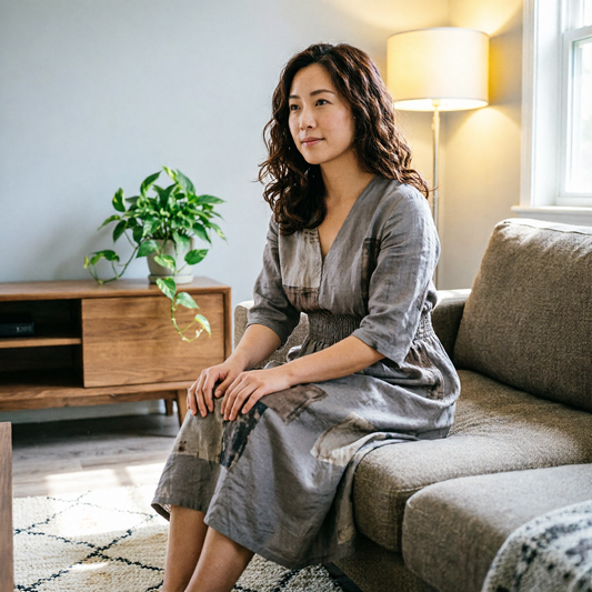 Why a Block Print Linen Dress Makes the Most Meaningful Gift for Her