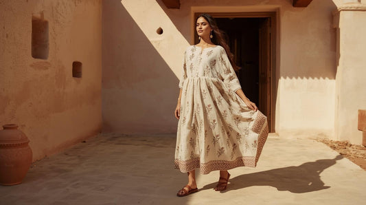 Bagru Block Print Linen Dresses: Authentic Craft Straight from Rajasthan