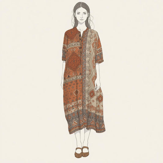 Why Ethnic Print Dresses Feel Fresh Again in the U.S.