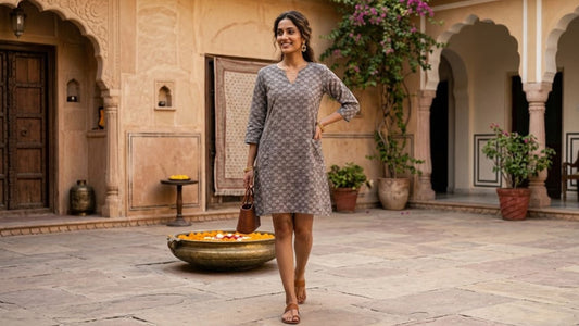 Jaipur Block Print Dress: Traditional Craft Meets Modern Style